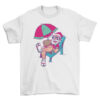 Santa Vacation Tee - Christmas Holiday Shirt Design T-Shirt