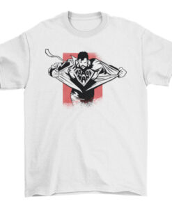 Funny Dadman Graphic Tee for Fathers T-Shirt