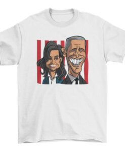 Barack and Michelle Obama Couple T-Shirt