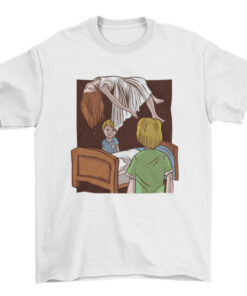 Possessed Girl Graphic Tee for Women - Horror Movie Inspired Shirt T-Shirt