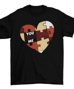 You Complete Me Romantic Couple T-Shirt