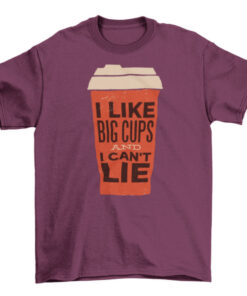 Coffee Lover's Big Cups T-Shirt