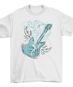 Guitar Music T-Shirt Design for Musicians T-Shirt