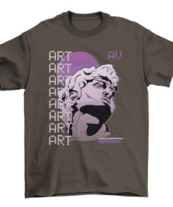 Vaporwave Art Tee for Men and Women T-Shirt