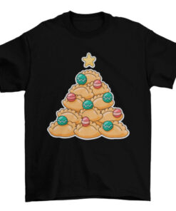 Colorful Christmas Tree Pastry Food T-Shirt - Funny & Yummy T-Shirt
