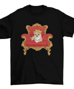 Royal Puppy Dog Tee Shirt Design for Men and Women T-Shirt