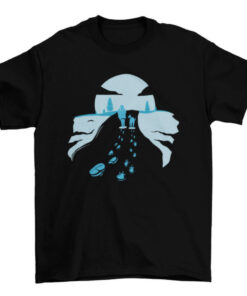 Winter Walk Graphic Tee Shirt for Men and Women T-Shirt