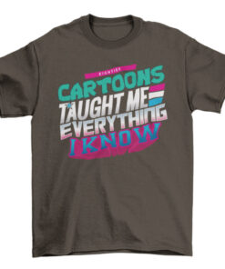 Funny Cartoon Quote Tee for Men and Women T-Shirt