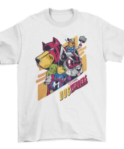 Dogvengers Tee Shirt for Dog Lovers and Marvel Fans T-Shirt
