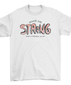 Women's Christian T-shirt with Inspirational Bible Verse T-Shirt