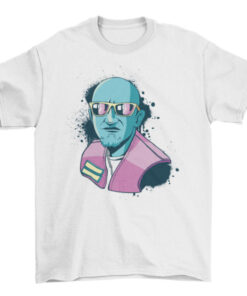 Neon Cool Guy Sunglasses Tee Shirt for Men T-Shirt