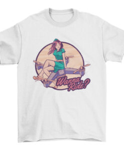 Drone Girl Quote Tee for Women - Fun and Inspirational Shirt for Drone Lovers and Pilots T-Shirt