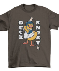 Duck Snort Baseball Tee Shirt - Soft Cotton Blend T-Shirt