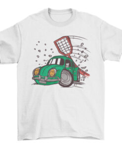 Funny Car Fly Swatter Tee - Bug Zapper Shirt for Men and Women T-Shirt