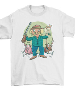 Hunter's Happiness T-Shirt for Outdoor Enthusiasts T-Shirt