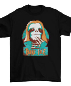 Sloth Skull Graphic Tee for Men and Women T-Shirt