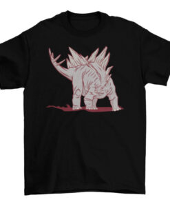 Stegosaurus Dinosaur Tee Shirt for Men and Women T-Shirt