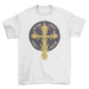Gold Cross Christian T-Shirt for Men and Women T-Shirt