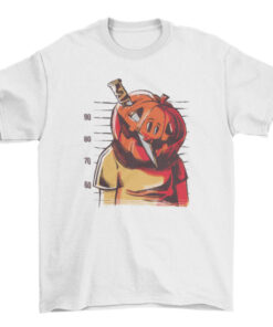 Halloween Prisoner Pumpkin Tee Shirt T-Shirt
