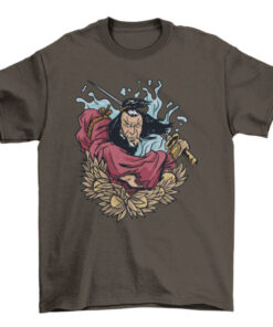 Samurai Warrior Graphic Tee Shirt for Men and Women T-Shirt