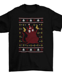 Ugly Sweater Cat Tee-Shirt for Women and Men T-Shirt