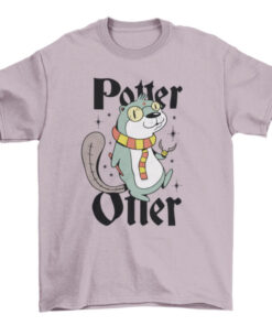 Otter Character Tee Shirt for Men and Women T-Shirt