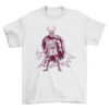 Odin Posing Graphic Tee Shirt - Norse Mythology God Viking Warrior Top T-Shirt
