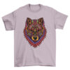 Mandala Wolf Tee - Spiritual Animal Graphic Shirt T-Shirt