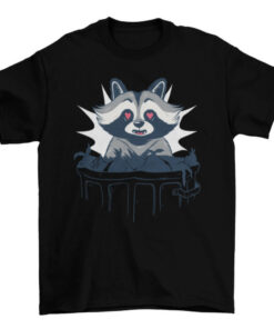 Funny Raccoon Loves Trash T-Shirt for Wildlife Lovers T-Shirt