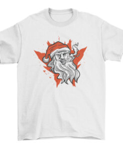 Funny Bad Santa Christmas Tee Shirt for Men and Women T-Shirt