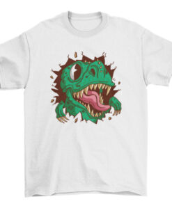 Dinosaur T-Rex Ripping Graphic Tee Shirt for Men and Women T-Shirt