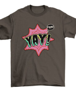 Funny Comic Book Text Tee Shirt for Men and Women T-Shirt