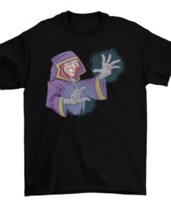 Fantasy Wizard Witch Sorcerer Doing Magic T-Shirt for Men T-Shirt
