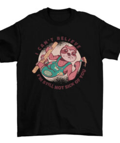 Sloth Painting Tee for Art Lovers and Animal Enthusiasts T-Shirt