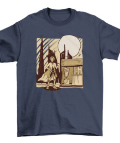 Dubai Superhero Tee Shirt - UAE Cityscape Graphic T-Shirt
