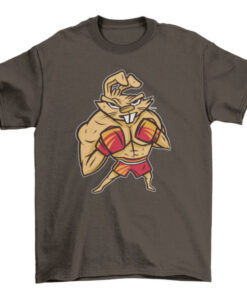 Boxer Rabbit T-Shirt for Men and Women - Cute Bunny Tee Shirt T-Shirt