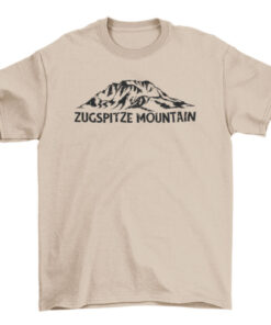 Zugspitze Mountain Tee Shirt for Men and Women T-Shirt