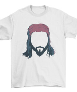 Mullet Haircut Graphic Tee Shirt Design for Men and Women T-Shirt