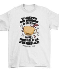 Classic Coffee Proverb Tee for Men and Women T-Shirt