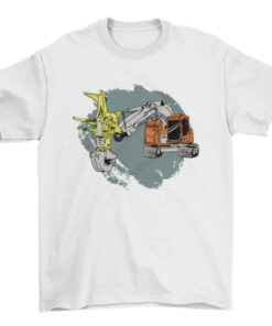Timber Harvester Machine Tee Shirt for Logging and Lumber Industry T-Shirt