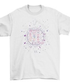 Scorpio Floral Constellation Astrological Zodiac Sign T-Shirt