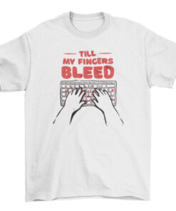 Programmer T-Shirt Computer Typing Design for Coding and Developers T-Shirt