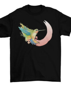 Watercolor Hummingbird Tee for Women and Men T-Shirt