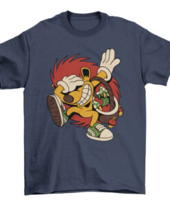 Hedgehog Cartoon Dabbing T-Shirt