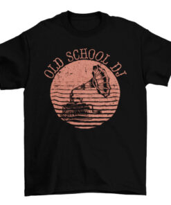 Vintage Record Player DJ Tee Shirt - Music Lover Gift Idea T-Shirt