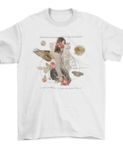 Gothic Vintage Victorian Women's Collage T-Shirt