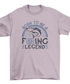 Fishing Legend T-Shirt - Unique Design for Anglers and Fishermen T-Shirt