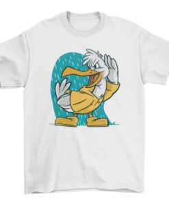 Funny Seagull Graphic Tee for Men and Women T-Shirt