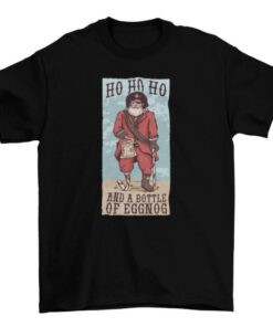 Pirate Santa Claus Christmas Tee Shirt for Men and Women T-Shirt