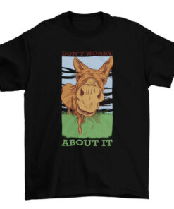 Donkey Close-Up Tee Shirt - Animal Lover Gift T-Shirt